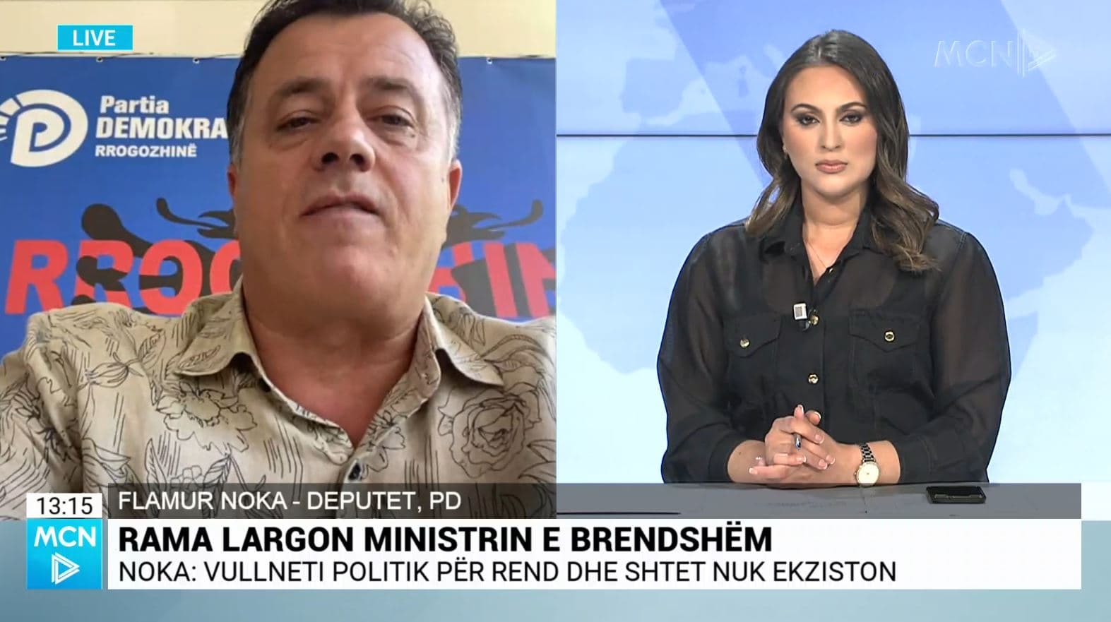Rama largon ministrin e brendshëm, Noka: Emërimi i Ballës, falimentimi i shtetit përballë krimit (VIDEO)
