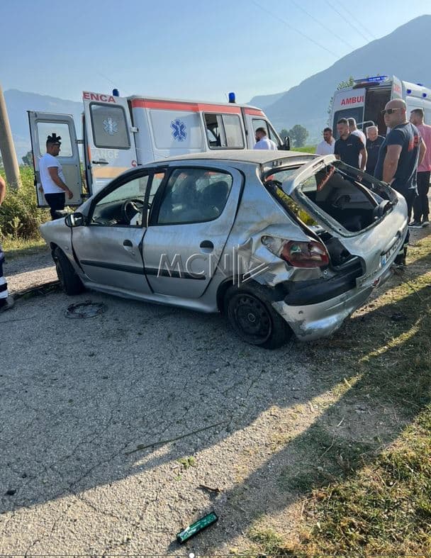 Aksident në aksin Gjirokastër -Libohovë, lëndohen dy persona 