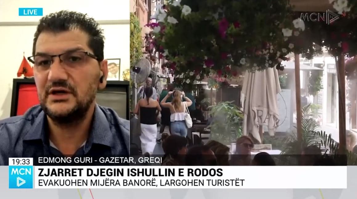 Zjarret në Rodos, Guri: Janë evakuuar rreth 30 mijë banorë e turistë 