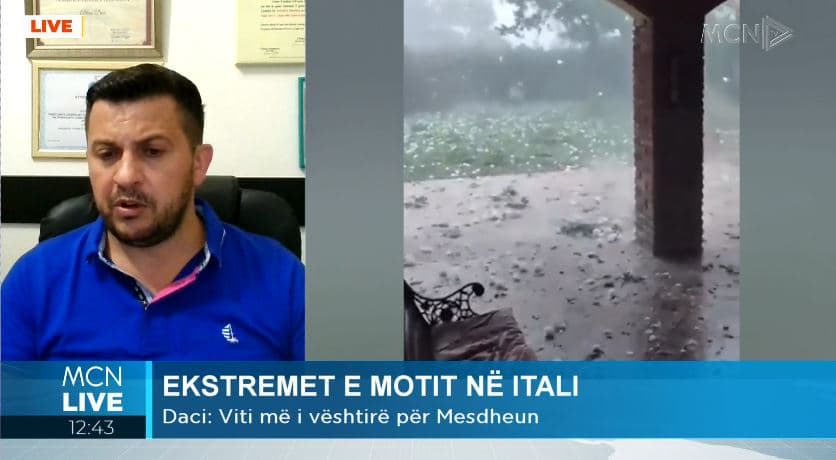 Ekstremet e motit në Itali, Daci: Dëmet e shkaktuara nga 1960 e deri më tani kapin vlerën e 600 mld dollarë (VIDEO)