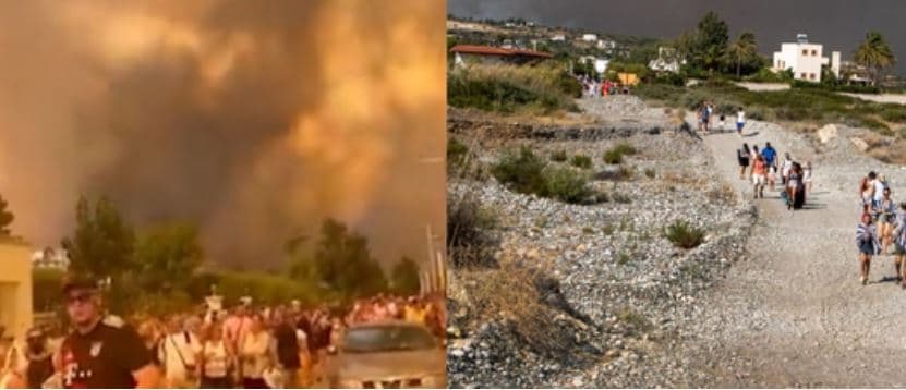 Zjarret në Greqi, shpallet gjendja e jashtëzakonshme në ishullin Rodos