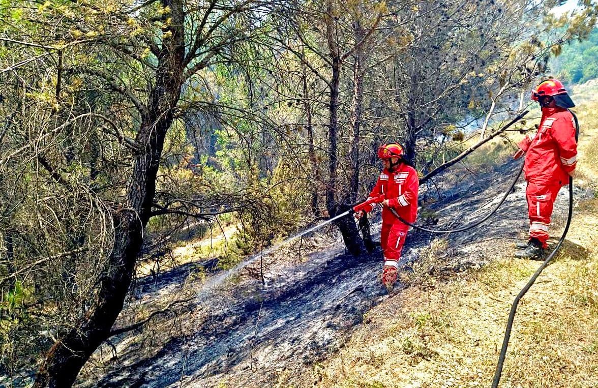 Situata e zjarreve, terreni vështirëson punën në Memaliaj 