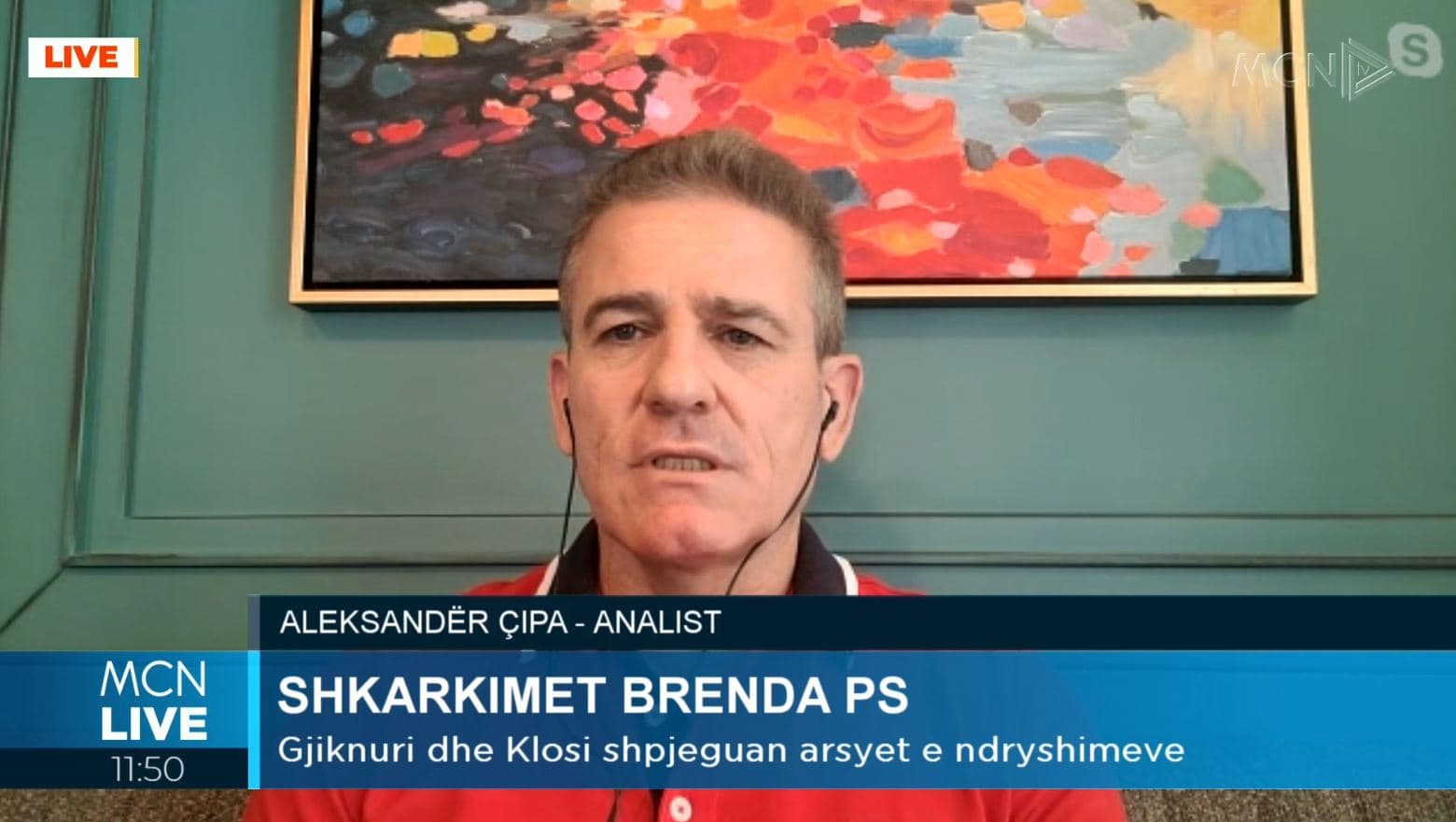 Ndryshimet në radhët e PS, Çipa: Rama i kujdesshëm, funksionon me inteligjencë largpamëse (VIDEO)