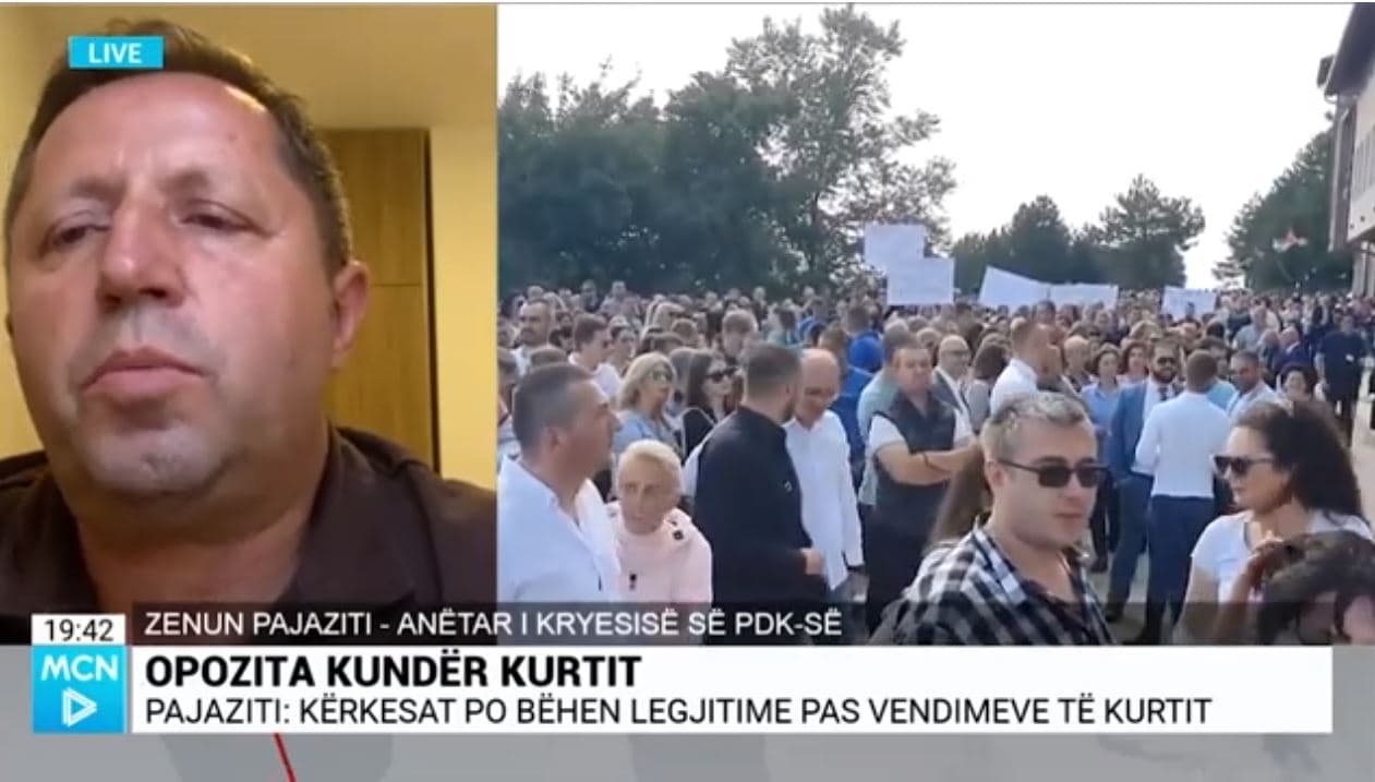 Pajaziti: Të shkojmë drejt zgjedhjeve të parakohshme, qeveria “Kurti” ka dështuar në menaxhimin e situatës në veri   