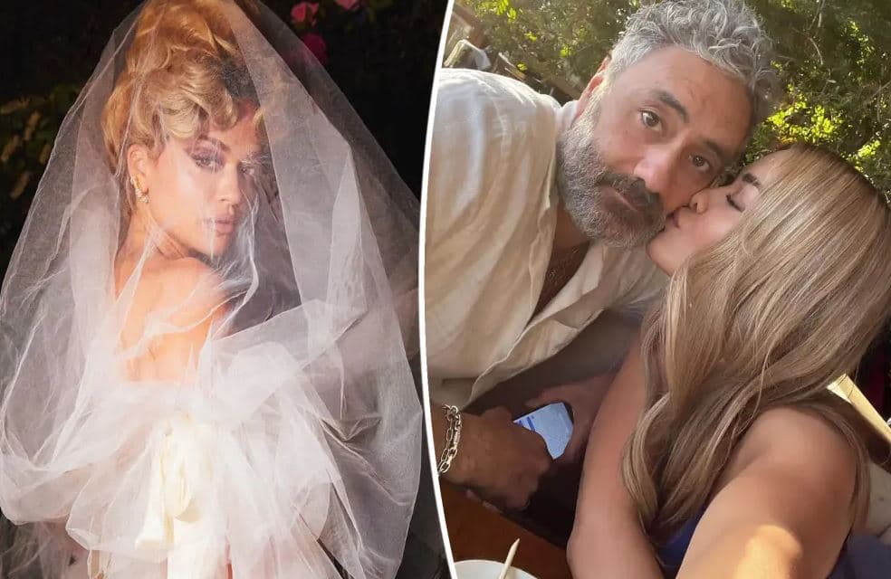 Rita Ora zbulon fustanin e nusërisë që veshi kur u martua me Taika Waititi