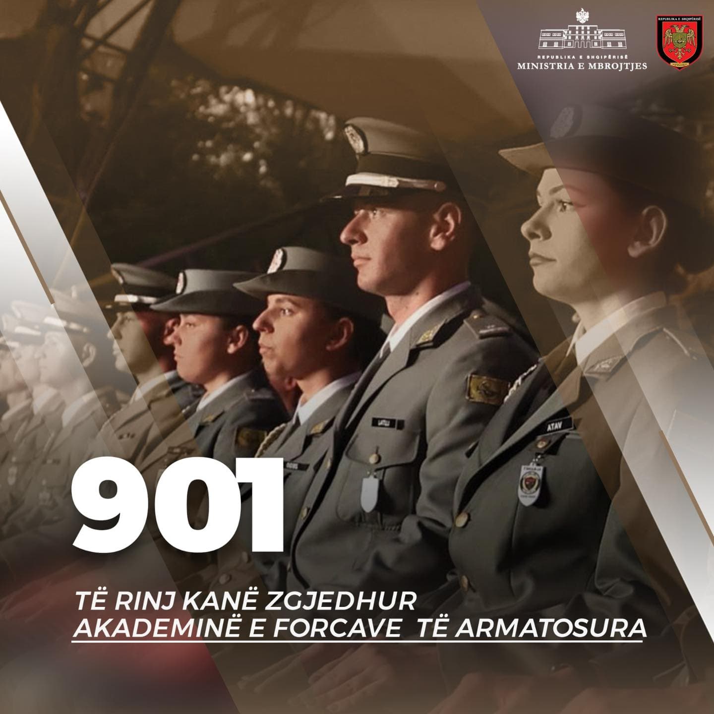 901 të rinj zgjedhin Akademinë e Forcave të Armatosura për studimet e tyre