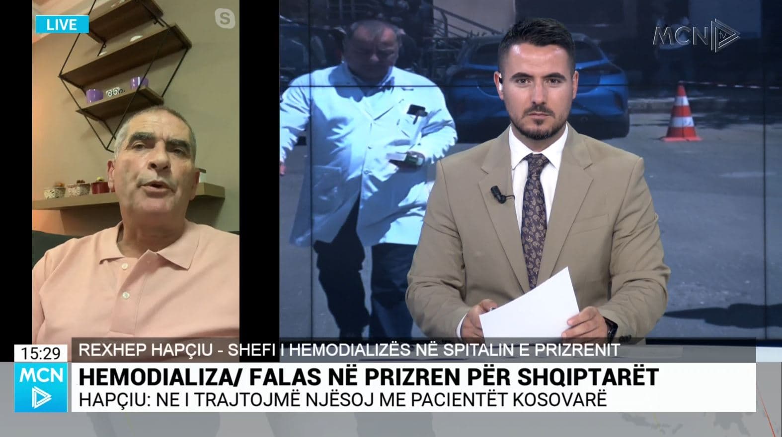 Hemodializa/ Hapçiu: Dhjetëra pacientë nga Kukësi po trajtohen falas në Prizren. Shpresojmë të arrihet reciprociteti për kosovarët në Shqipëri   