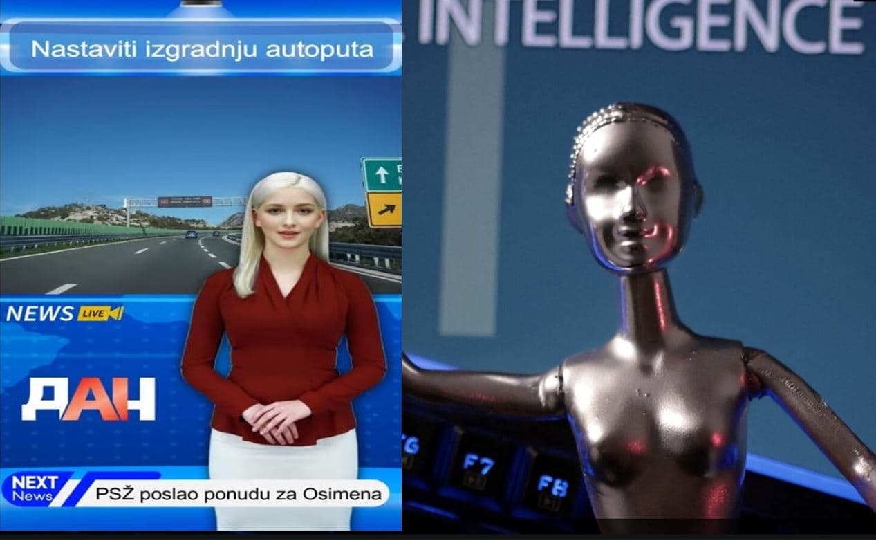 Hera e parë në rajon/ Portali malazez jep lajmet me spikeren virtuale Ana AI