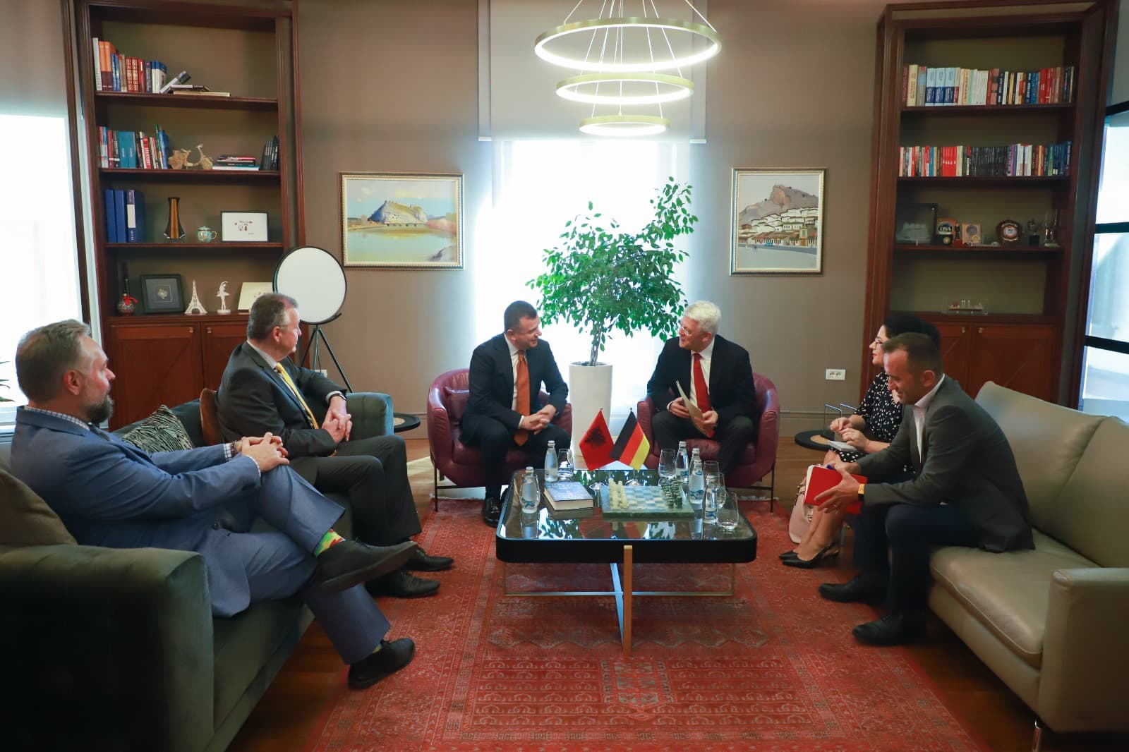 Balla takon ambasadorin gjerman: Modernizim sipas standardeve gjermane Policisë Rrugore