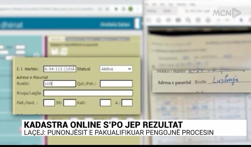 Kadastra online s’po jep rezultat (VIDEO)