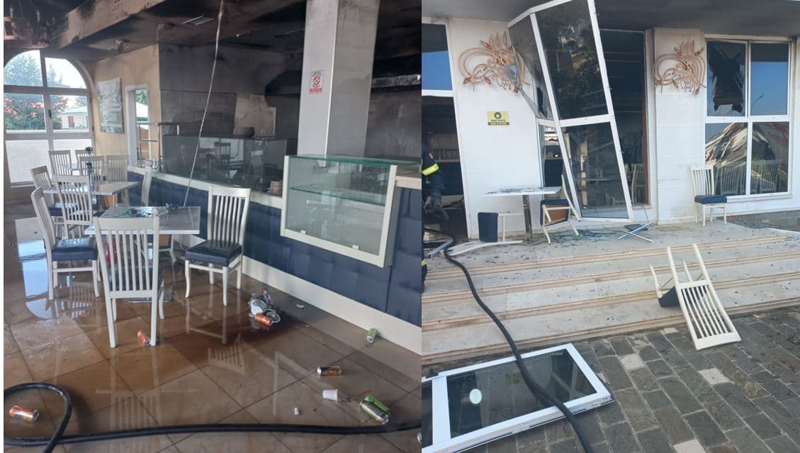Përfshihet nga flakët një lokal në Durrës