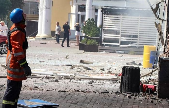 Sulm me raketa në Dnipropetrovsk të Ukrainës, 7 të plagosur