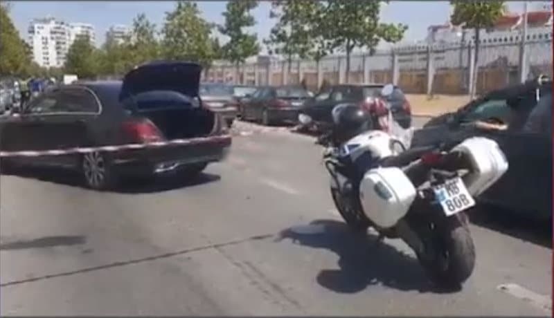 Motori i Forcave “Shqiponja” aksidentohet nga një mjet që drejtohej nga një italian, plagoset efektivi
