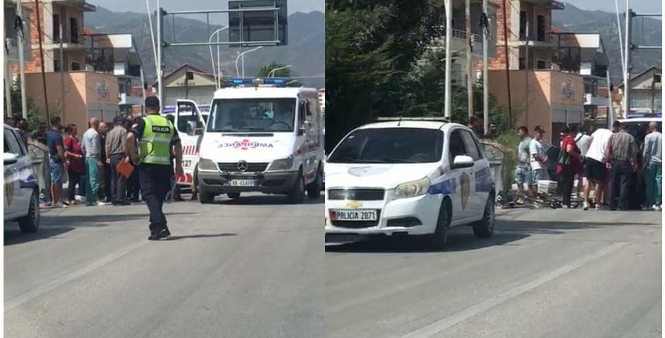 Motorri përplaset me biçikletën në Pogradec, një i plagosur