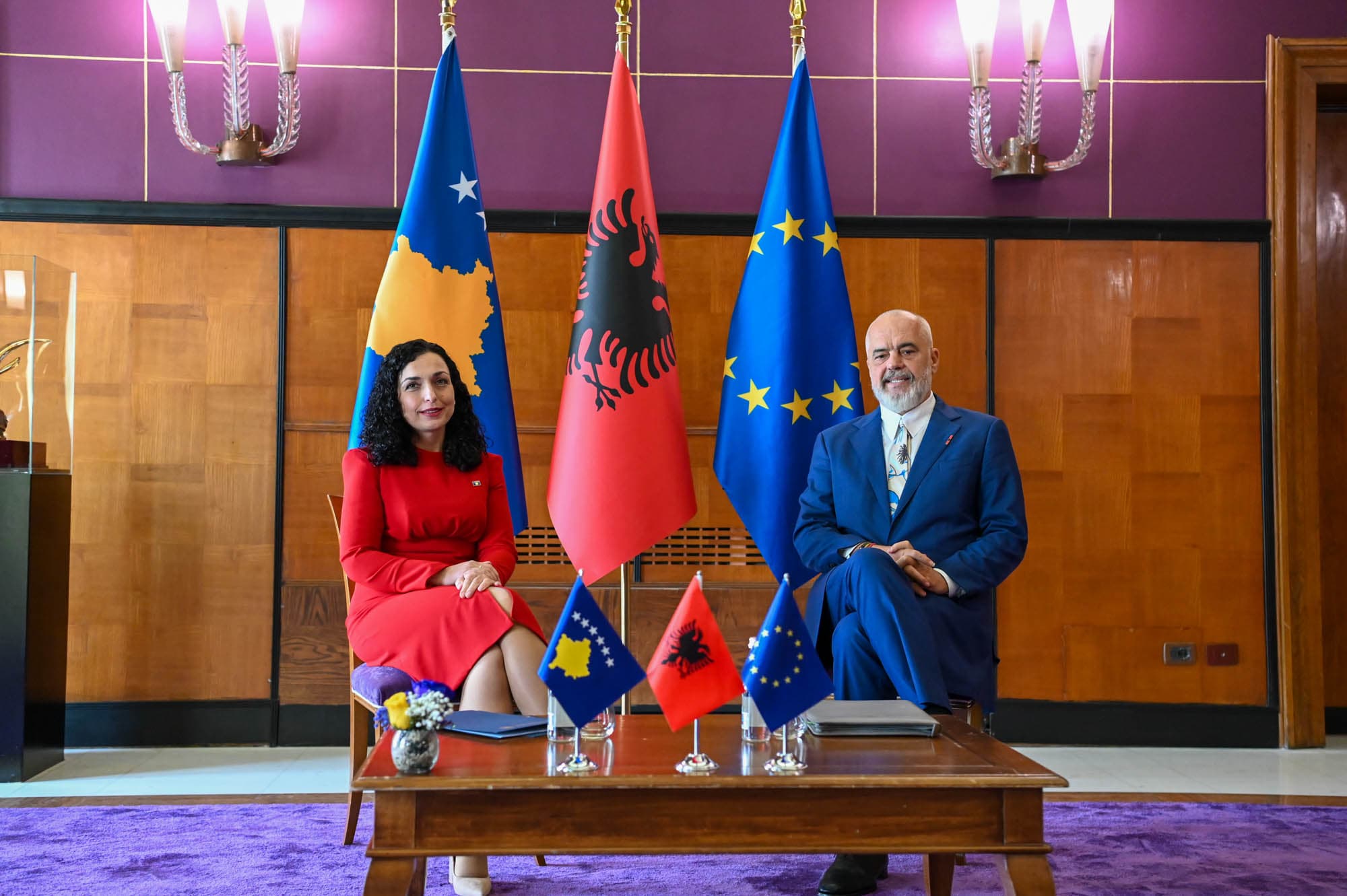 Rama pret Osmanin/ Presidentja: Biseduam rreth aspiratës së përbashkët evropiane