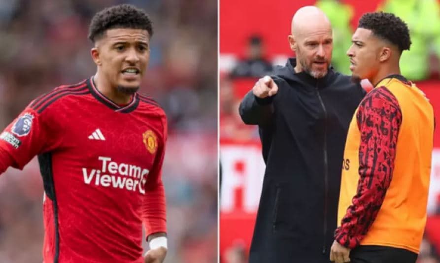Situatë kaotike te Manchester United, Sancho del kundër trajnerit: Nuk është e drejtë kjo që po më bëjnë
