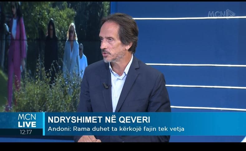 Ndryshimet në qeveri, Andoni: Rama duhet ta kërkojë fajin te vetja, sjellja e tij me vartësit jo demokratike (VIDEO)