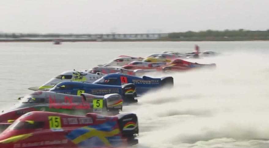 Formula 1 e garave botërore të ujit vjen në Pogradec