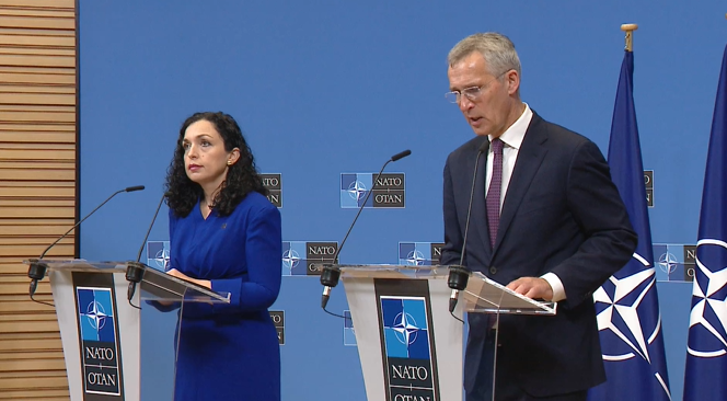   Stoltenberg: NATO duhet konsultuar para çfarëdolloj zbarkimi në Veri. Osmani: Shpresojmë për qasje të barabartë në dialog!