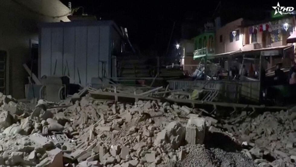 Tërmet 6.8 ballë në Marok, 296 viktima