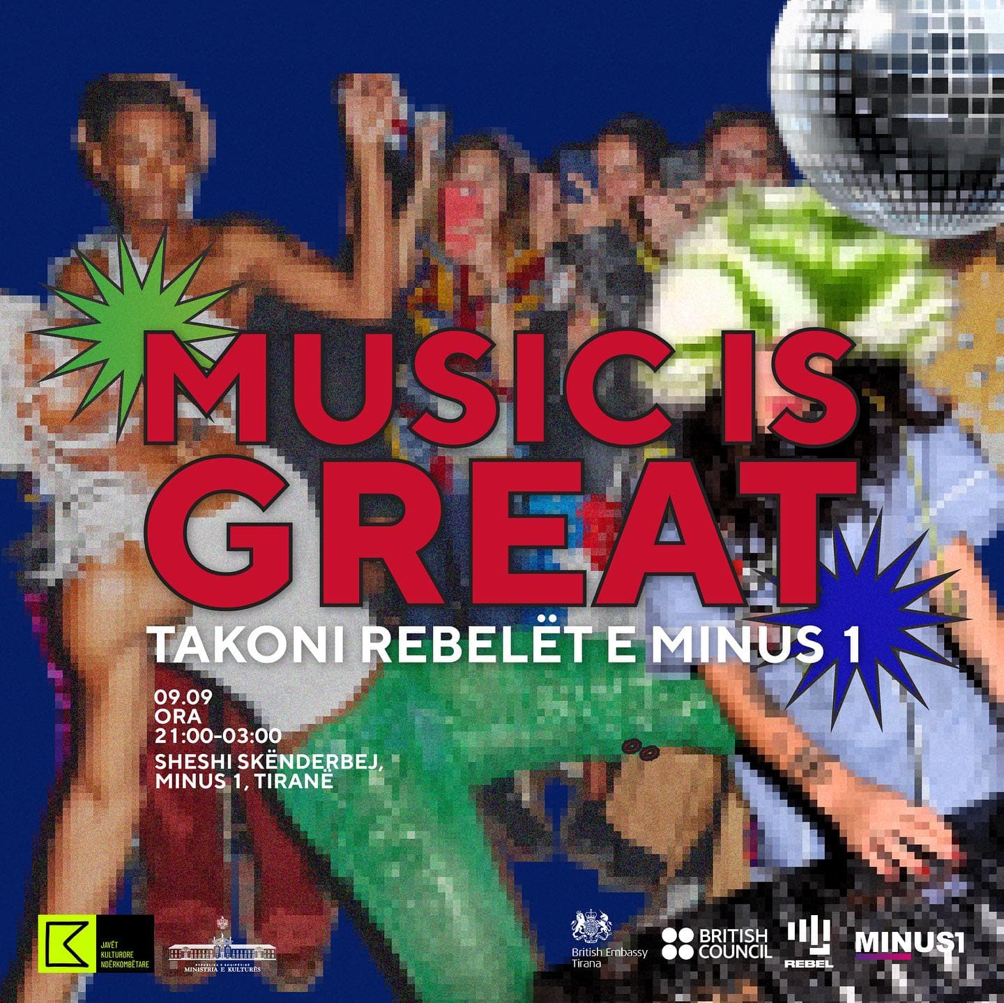 ‘Java britanike e kulturës’/ DJ vendas dhe britanikë sjellin sot muzikën elektronike në sheshin “Skënderbej”