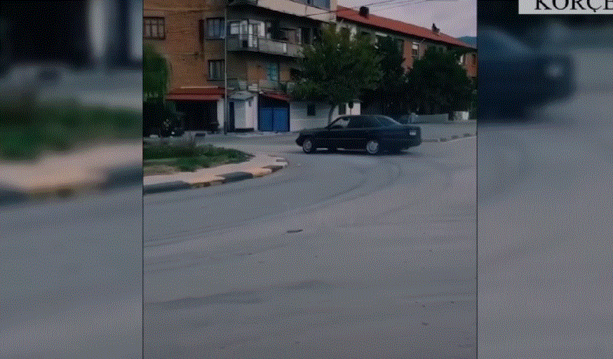 Bllokoi qarkullimin duke bërë “drift”, procedohet 22-vjeçari në Korçë