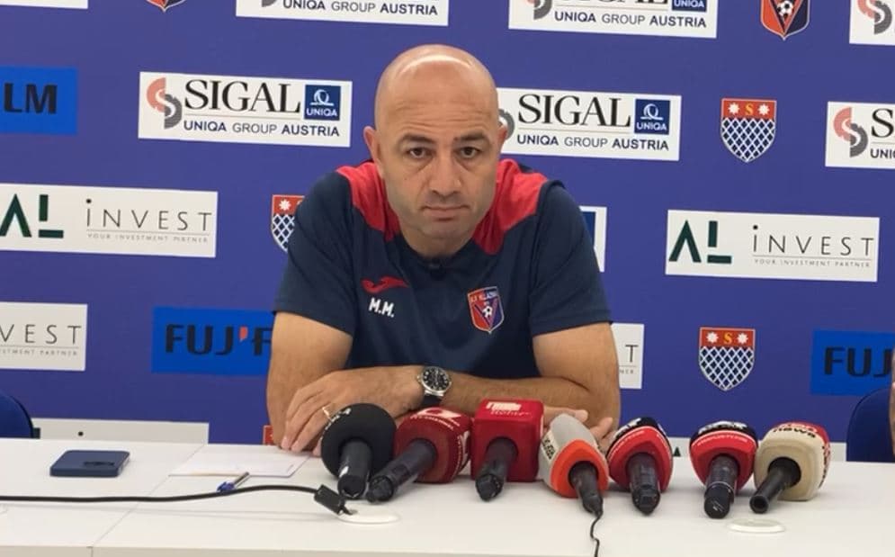 Vllaznia sfidon Partizanin, Memelli: Ndeshje e fortë, luajmë për fitore. Të shfrytëzojmë pikat e forta