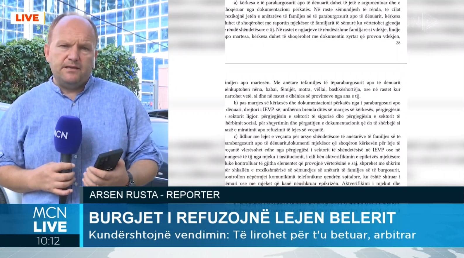 Burgjet i refuzojnë lejen Fredi Belerit, çfarë thotë neni 53 i Rregullores (VIDEO)