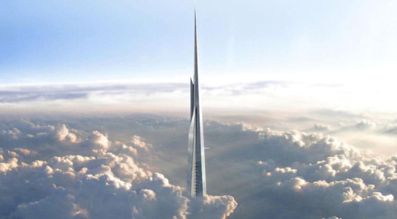 Rifillon puna për kullën Jeddah, grataçela 1 km e lartë (VIDEO)