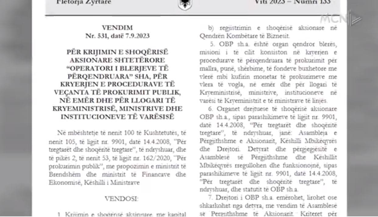 Qeveria kërkon një ‘AKSHI’ të dytë. PD-PS përplasen për tenderat