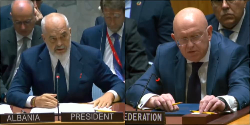 Debate në OKB/ Përfaqësuesi rus, kritika Presidencës shqiptare, Rama: Ndaloni luftën dhe Zelensky s’do të flasë