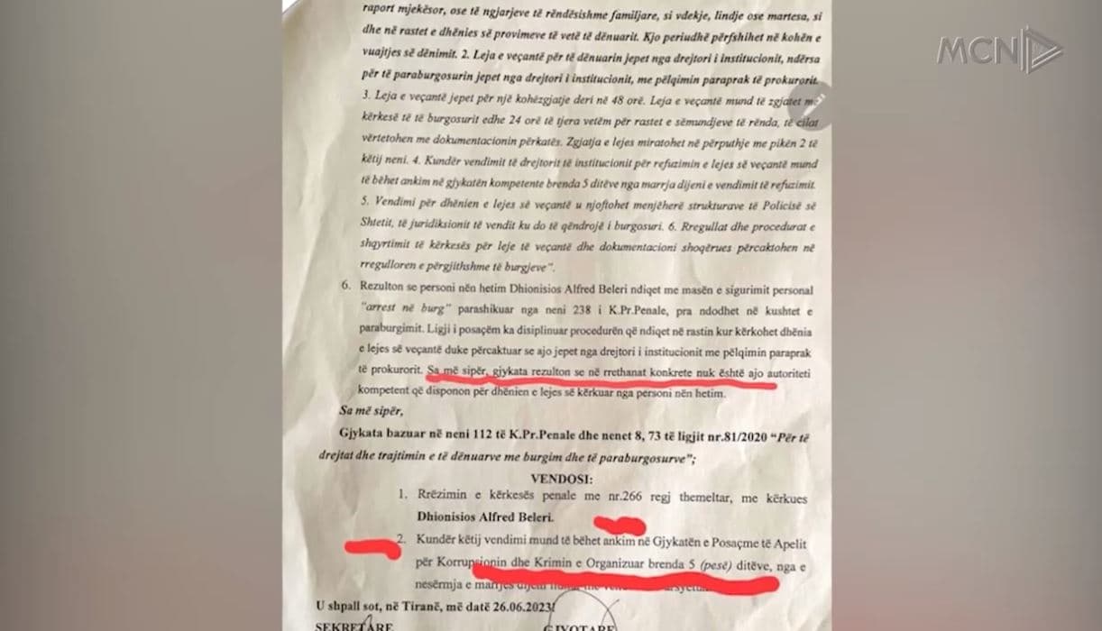 “Gjykata, vendime me dy standarde”. Fredi Beleri reagon nga burgu: Drejtësia, palë me Ramën