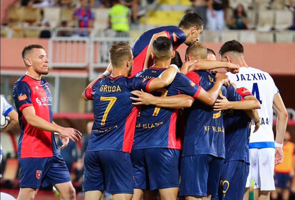 Vendos dopieta e Balajt, Vllaznia mposht Teutën