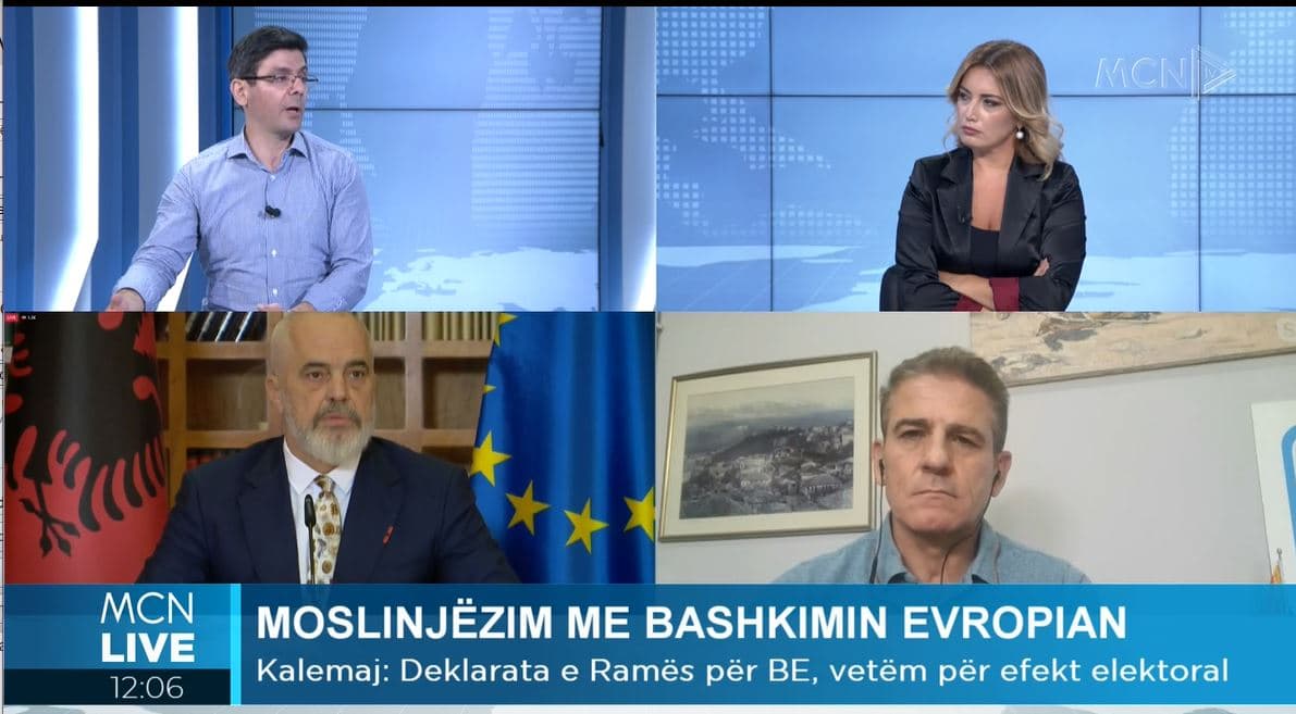 Moslinjëzim me BE/ Kalemaj: Deklarata e Ramës për efekt elektoral, nuk ju kërkua hartimi i një drafti