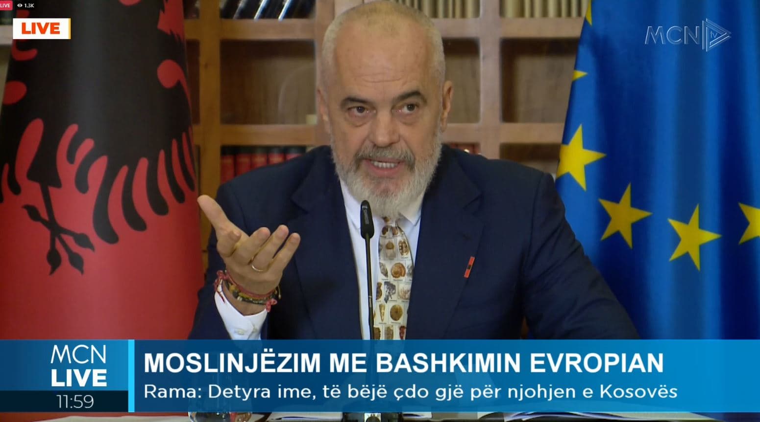 Kosovë-Serbi/ Rama: Dialogu të ngrihet në nivel konference me Francën e Gjermaninë në tryezë. Formati i BE ka dështuar 