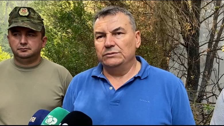 Zjarri në Pishporo, Çako: S’ka rrezik për banesat. Shehaj: Është djegur 500 ha sipërfaqe pyjore
