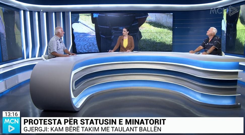 Protesta për statusin e minatorit/ Gjergji: Shteti na shkel me këmbë. Shino: Kemi pension diskriminues (VIDEO)