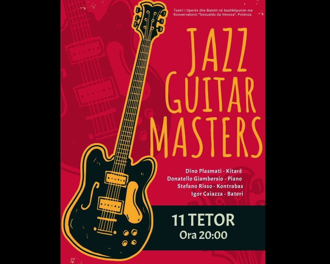 Festivali “E mërkura në jazz”/ “Jazz Guitar Master” sot në TOKB
