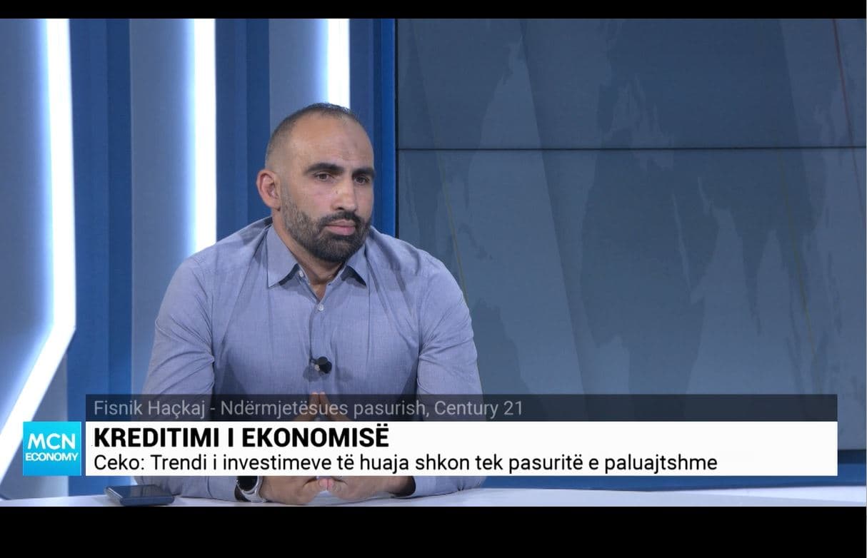   Kreditimi i ekonomisë/ Haçkaj: Investimet në pasuri të paluajtshme, kryesojnë 15% të huajt dhe 10% nga diaspora