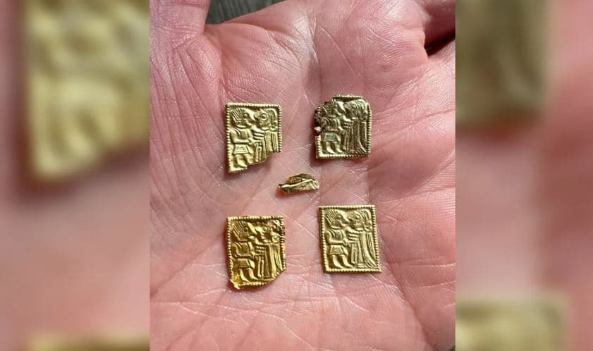 Gjenden në një tempull në Norvegji 5 figura të vogla në fletë ari