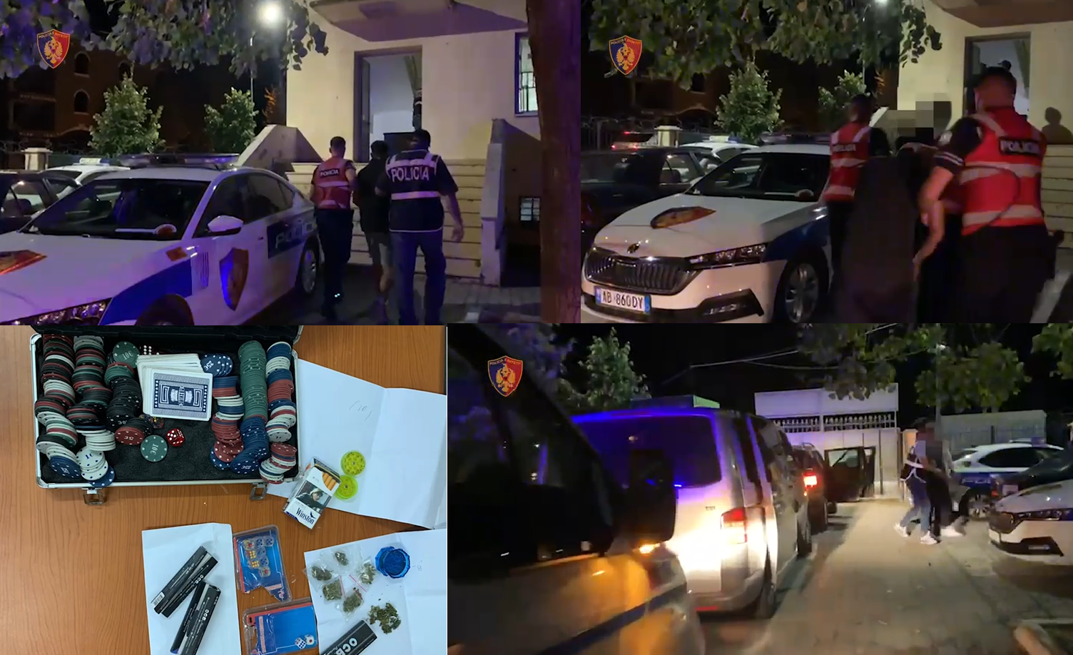 Megaoperacioni “Tempulli”/ Goditen 4 raste të tjera në fushën e narkotikëve