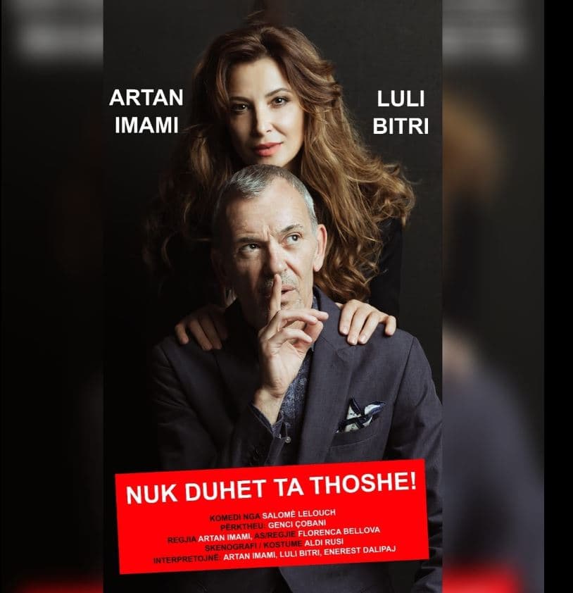  19-22 tetor/ Premiera e shfaqjes “Nuk duhet ta thoshe” në ArTurbina