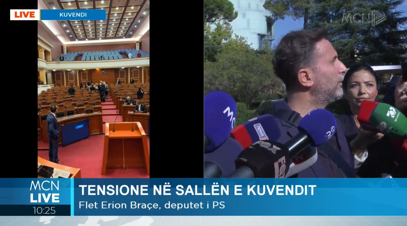 Tensionet në Kuvend, Braçe: Na kërkojnë të njohim Berishën kryetar të PD (VIDEO)