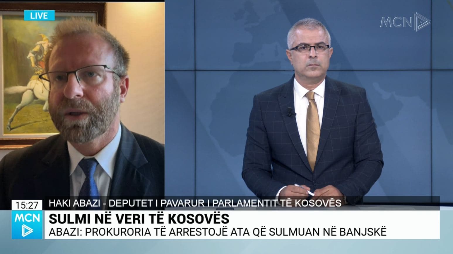 “Kurti zhvendos vëmendjen me Klanin e Novi Sad-it”, Abazi: Ka dy opsione, ose draftimi i Asociacionit, ose përplasje të tipit të Enver Hoxhës!  (VIDEO)