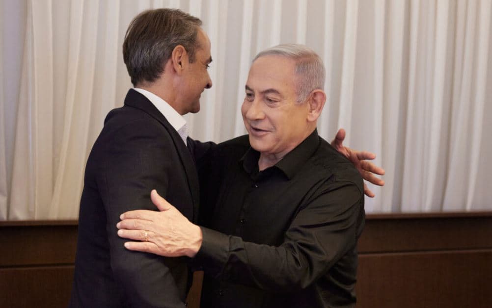 Mitsotakis dhe Netanjahu takohen në Jeruzalem
