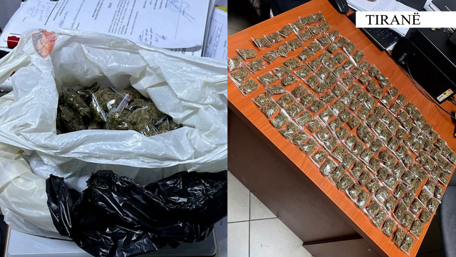 Shisnin kanabis pranë shkollave në Tiranë, vihen në pranga 5 persona