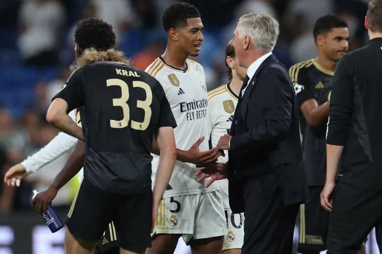 Ancelotti: Bellingham nuk kishte dëmtim serioz, do të jetë në “El Clasico”