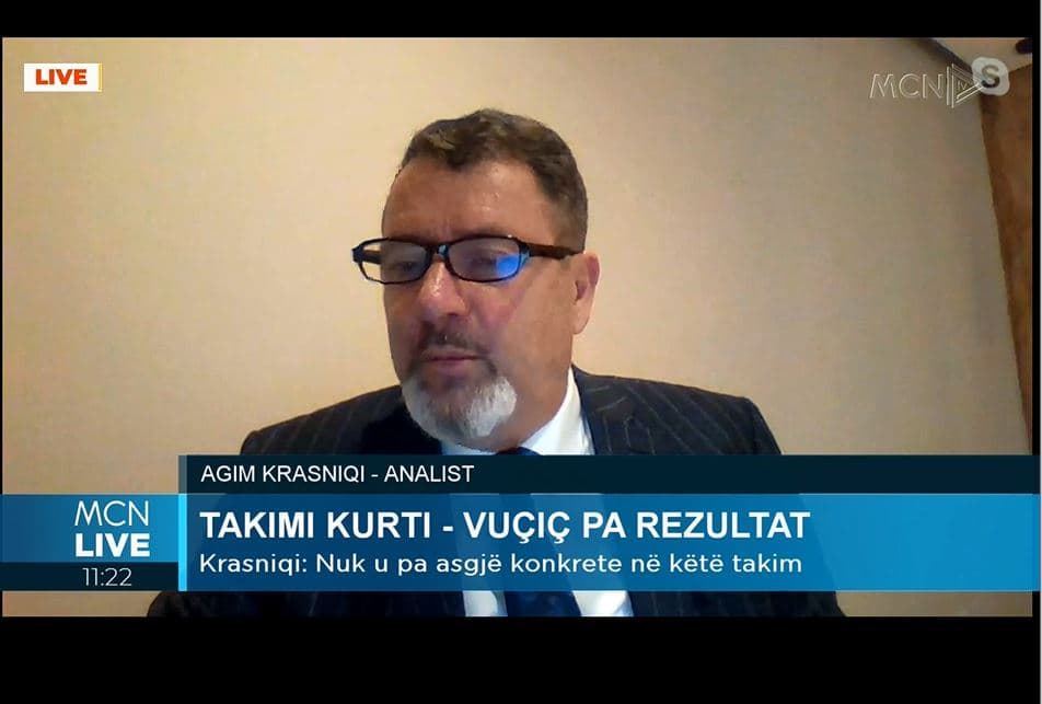  Takimi Kurti-Vuçiç pa rezultat/ Krasniqi: Cirk medial i vazhdueshëm dhe pa asgjë konkrete. BE po përpiqet ta amnistojë Serbinë