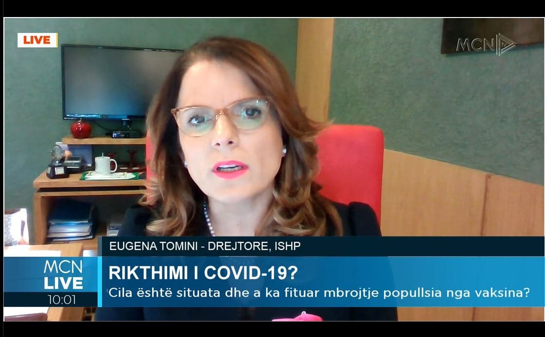    Tomini: Kemi Covid19 e jo grip. Në javë mbi 200 raste, ka ulje të incidencës, do bashkëjetojmë me covid (VIDEO)