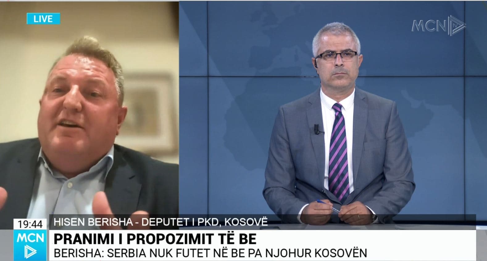 Propozimi i BE, Berisha: Duhet të kaloj në filtrin e Kushtetueses. Pa njohjen de juro, s’ka përmbyllje të konfliktit Kosovë-Serbi (VIDEO)